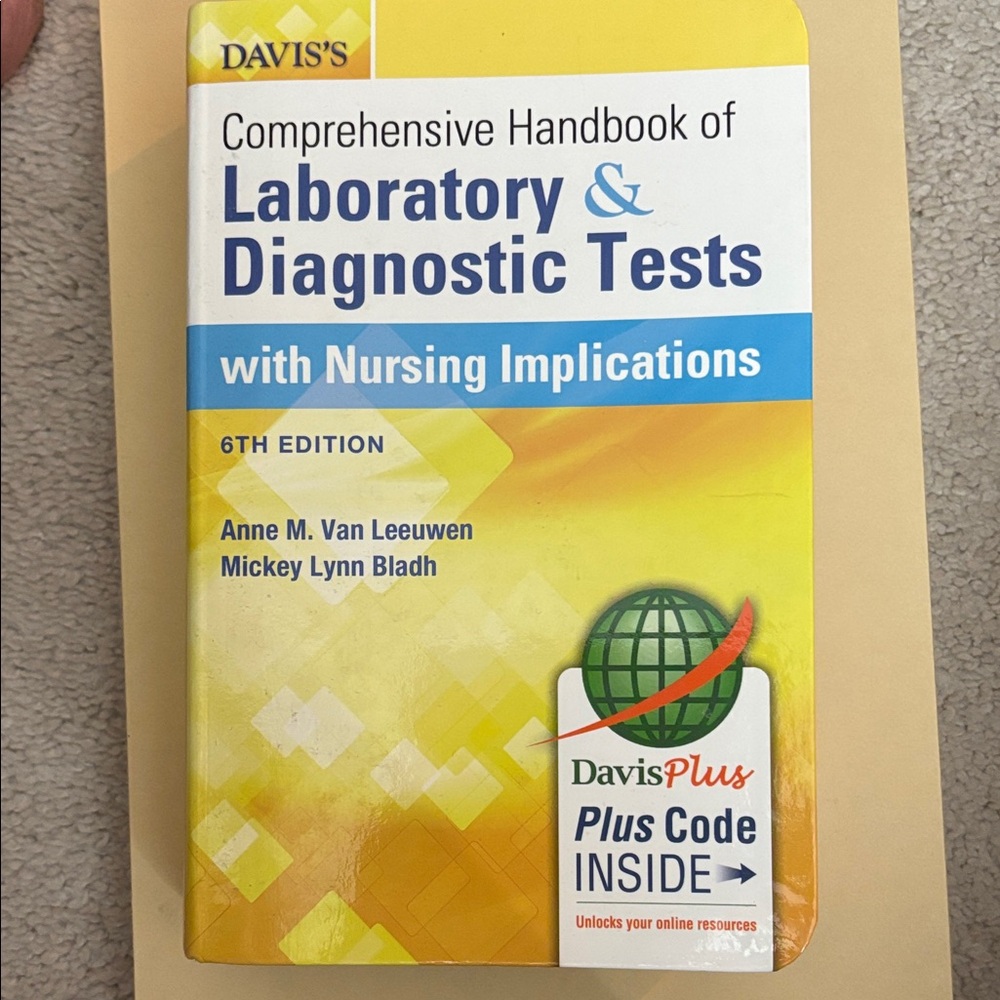 Davis's Laboratory & Diagnostic Tests Handbook